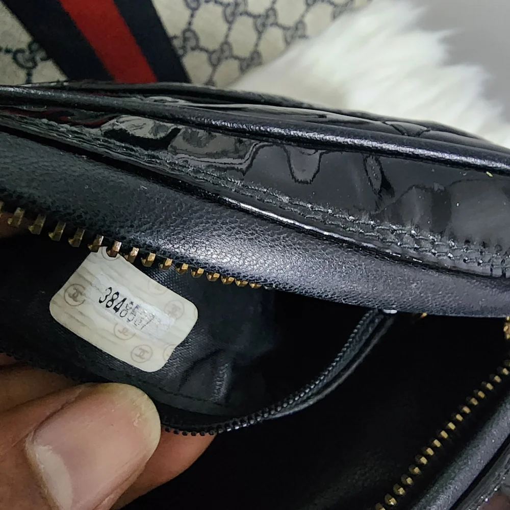 Chanel Black Quilted Leather Bag - Picture 9 of 16